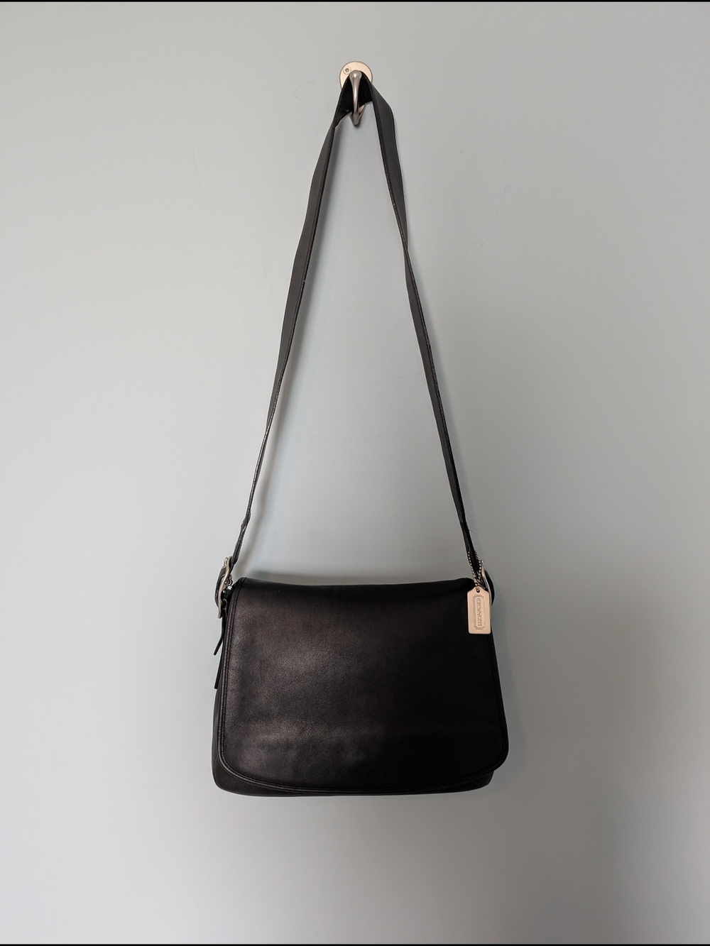 Coach Legacy Black Messenger Bag